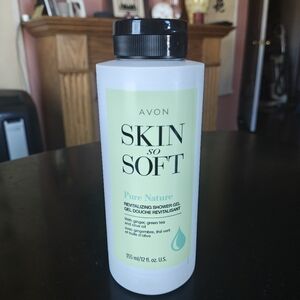 Avon Skin So Soft Pure Nature Revitalizing Shower Gel – 12 fl oz – NEW